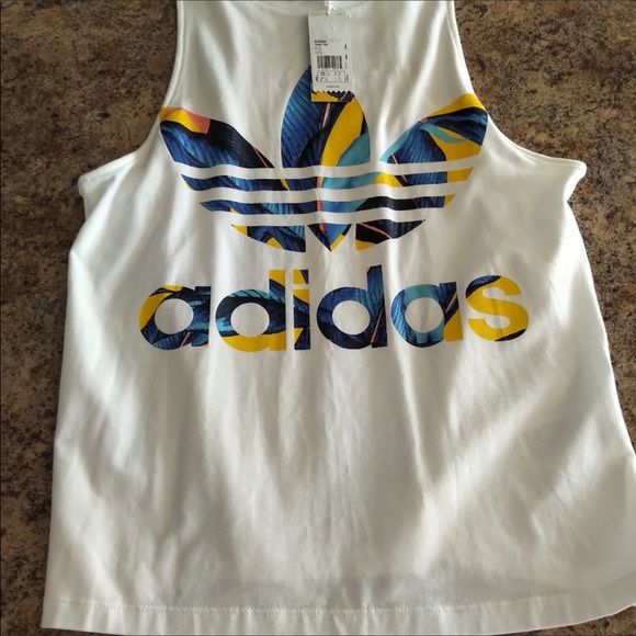 *SOLD* NWT Adidas FARM Palm Print Set - Picture 6 of 8